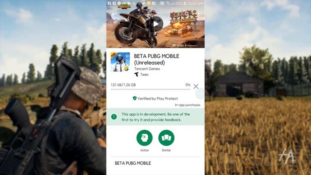 BETA PUBG MOBILE 0.7.1 ON GOOGLE PLAY-STORE смотреть онлайн