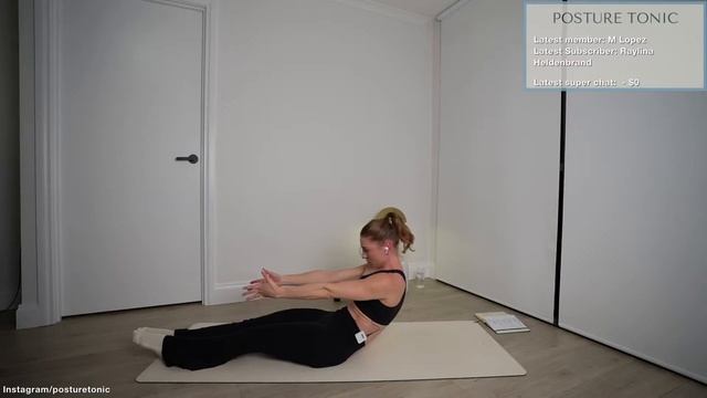 45 MIN PILATES TONE 🔥 LIVE CLASS - light weights full body toning