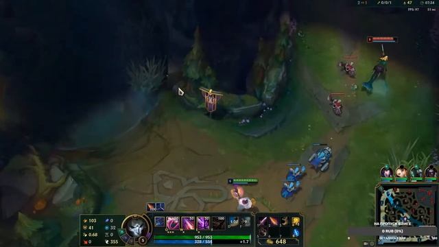 Фармим очки,катем ренкеды,обычки / League of legends / By Easylux смотреть онлайн