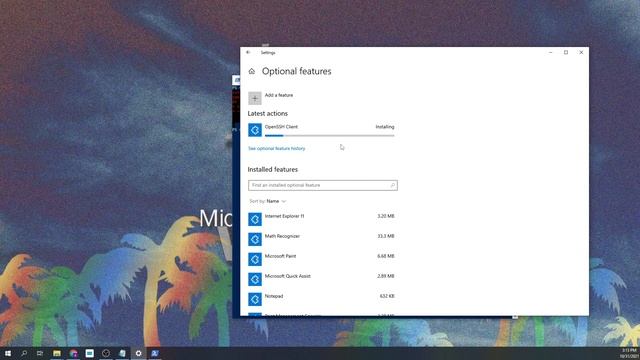 Enable SSH Client Windows 10 смотреть онлайн