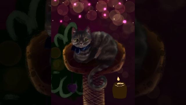 ✍️ Digital Art speedpaint | Purrs of Happiness смотреть онлайн