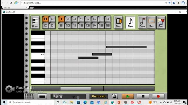 PART 2 OF HOW I MAKE A BEAT USING CAUSTIC 3 2 0 смотреть онлайн