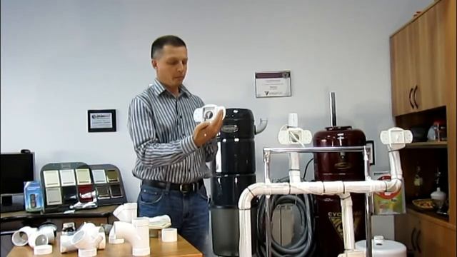 Монтаж встроенного пылесоса Часть 3 Пневморозетки mp4 смотреть онлайн