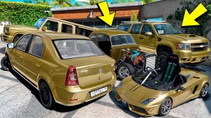 УГНАЛ ЗОЛОТЫЕ ЧИТ ТАЧКИ И ОГРОМНЫЙ МОНСТР ТРАК У МАЖОРА ЗА 180 СЕК! БИТВА ВОРОВ В ГТА 5 ОНЛАЙН!