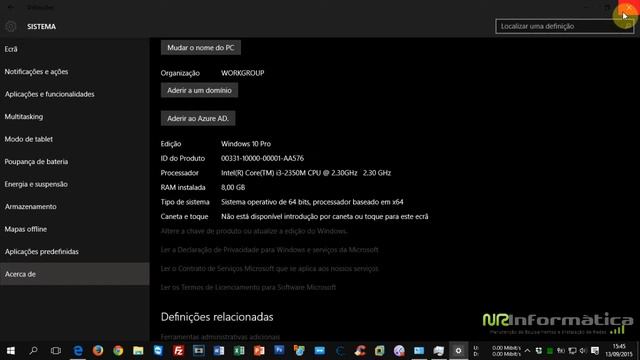 NR Informática # 5 [ Windows 10 - Dicas ] смотреть онлайн