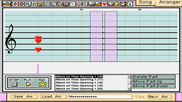 Attack on Titan OP 1 (進撃の巨人/Shingeki no Kyojin) on Mario Paint Composer смотреть онлайн