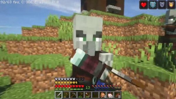 АТАКУЕМ АВАНПОСТ РАЗБОЙНИКОВ МАЙНКРАФТ #2