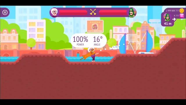 Bowmasters - Part 95 Rufus VS Barbara Gameplay walktrough (IOS android) смотреть онлайн