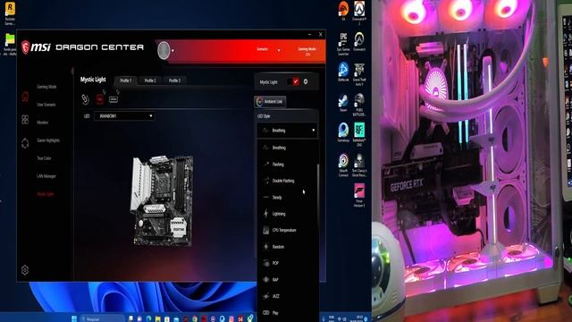 Todos os A-RGB Sincronizados MSI Mystic Light Sync смотреть онлайн