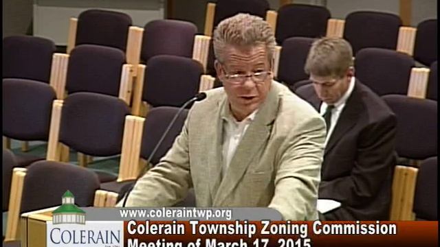 Colerain Township Zoning Commission Meeting of March 17, 2015 смотреть онлайн