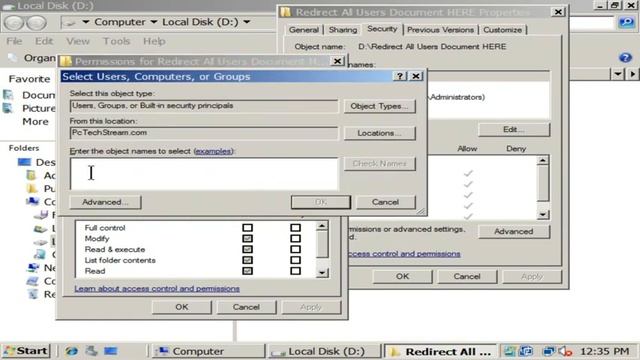 Windows Server 2008 Part 1 How To Install and Configure the File Services server role YouTube смотреть онлайн
