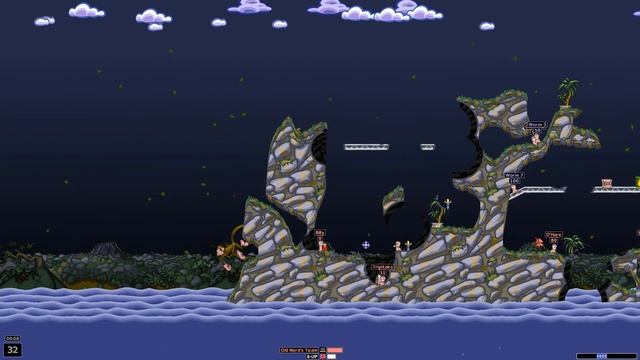 Worms Armageddon Online (WormNET) | Intermediate 1v1 смотреть онлайн