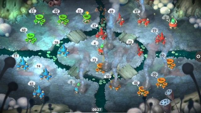 Mushroom wars 2 | Developer vs. 3 Top-Players! | Cheats OMG смотреть онлайн