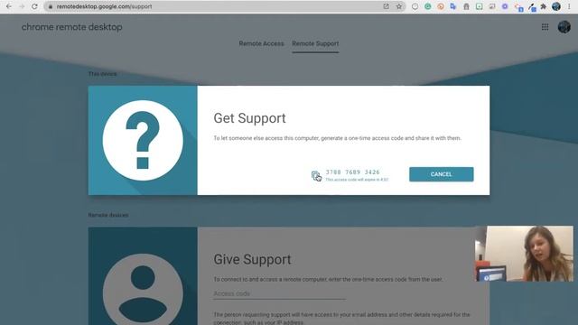 Chrome Remote Desktop Session смотреть онлайн