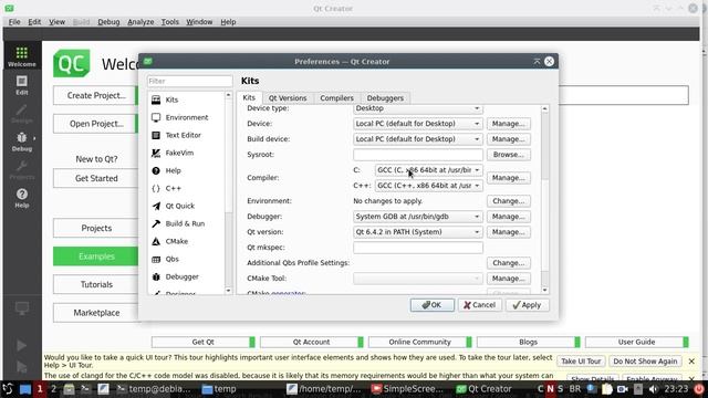 Install qtcreator (Qt Creator 6) - Debian 12 (bookworm) смотреть онлайн