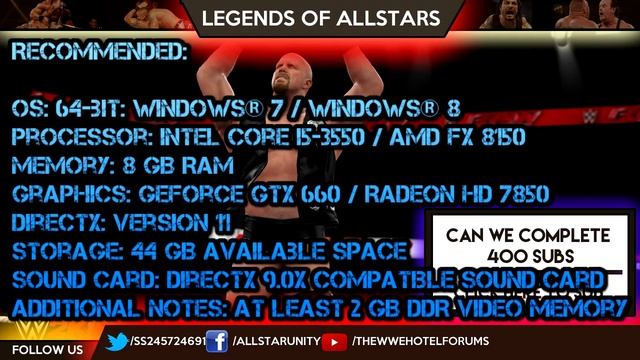 WWE 2K16 System Reqiurments | LOA | смотреть онлайн