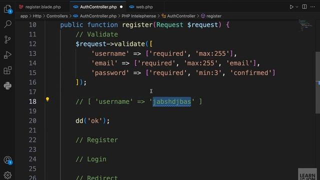 LARAVEL 11 Crash Course for Beginners 2024 ｜ #7 Validations смотреть онлайн