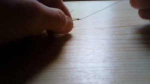 Как сделать поводок на крючок? Легко и быстро.