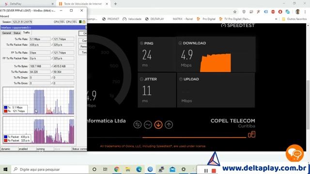 IPTV COM 5 MEGAS ( CANAIS SD E HD ) DeltaPlay.com.br смотреть онлайн