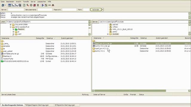 Teil 2a - Installation von TYPO3 - Tutorial TYPO3 4.3.1 mit Autoparser und YAML 3.2.1 Framework смотреть онлайн