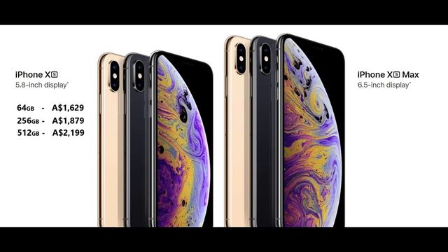 Apple iPhone XS, XS Max, XR Launched: Australian Price & Features смотреть онлайн