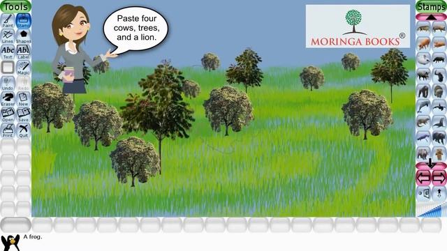 Tux Paint - Storyboard Scene 4 in Tux Paint in Windows 10 смотреть онлайн