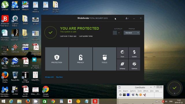 Windows 8.1 Bitdefender total security 2015 antivirus firewall review смотреть онлайн