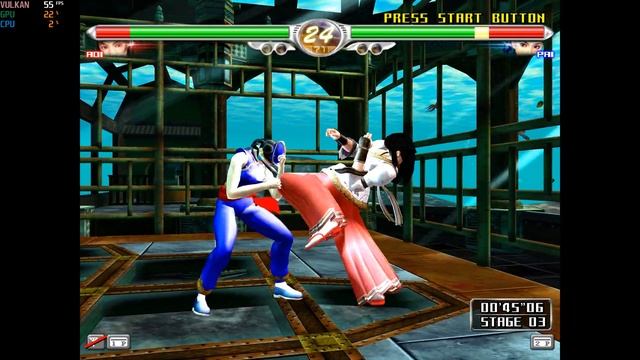 Flycast | Virtua Fighter 4 4K 60FPS UHD | Sega Naomi 2 Emulator PC Gameplay
