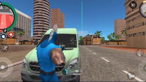 Rope Hero Vice Town - Android Gameplay