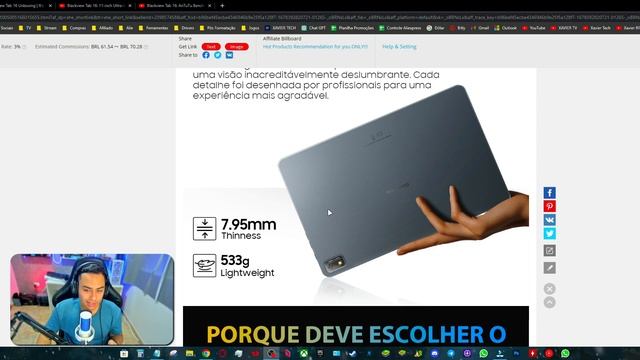 NOVO LANÇAMENTO DA BLACKVIEW TAB 16! TABLET ANDROID CUSTO-BENEFÍCIO 8GB RAM + 256GB ROM! смотреть онлайн