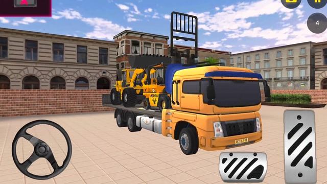City Road Construction Games - Android GamePlay #3 - Truck Construction Gameplay