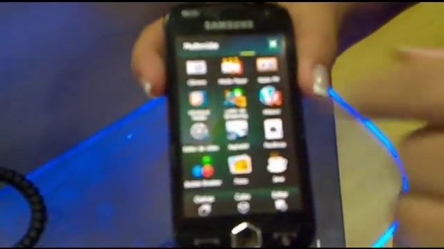 Futurecom 2009: Samsung Omnia II смотреть онлайн