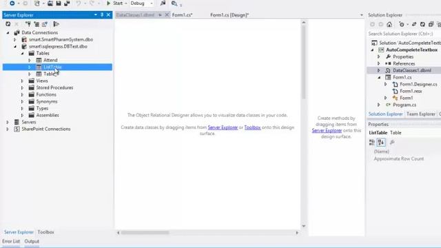 Textbox Auto complete смотреть онлайн