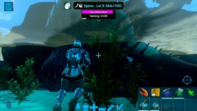 How To Tame Spinosaurus In Ark Mobile Easily | ARK Taming Guide (Android/IOS)