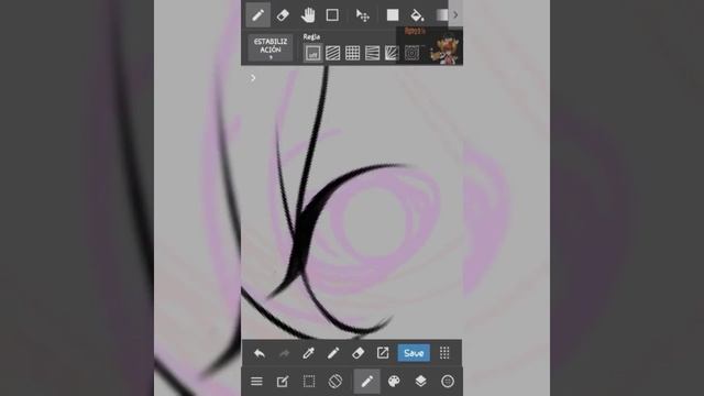 Tutorial - "MediBang Paint" móvil - todas las Herramientas (parte 1) смотреть онлайн