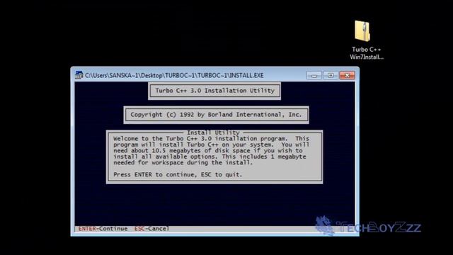 Download & Install Turbo C++ for Windows 7 [Full Screen] смотреть онлайн