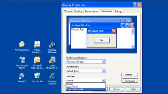 Make text easier to read (Windows XP) смотреть онлайн