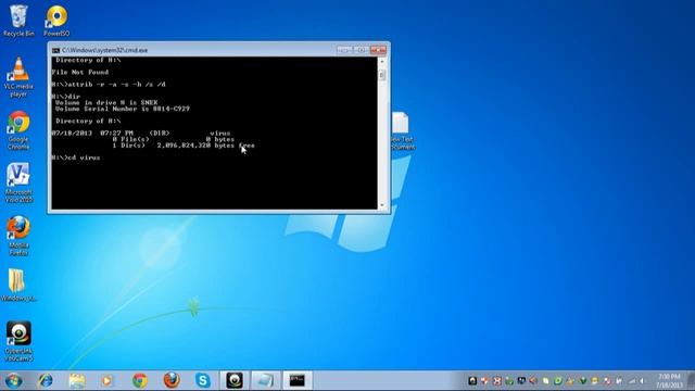 how to delete virus using cmd смотреть онлайн