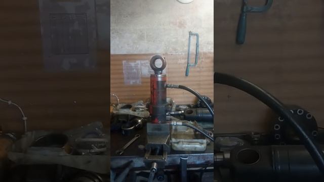 Испытания гидроцилиндра смотреть онлайн