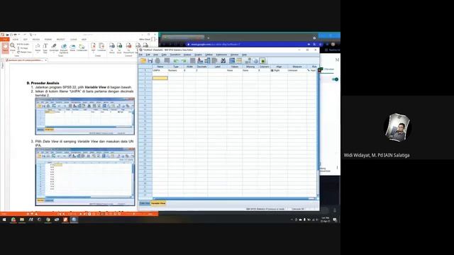 Kelas Statistika Kamis 22 April 2021 Pengenalan SPSS смотреть онлайн