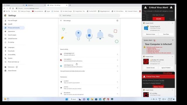 how to remove mcafee popup | fake mcafee popup | fake mcafee alert | mcafee fake virus alert смотреть онлайн