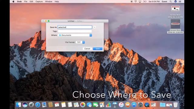 How to Take a Screenshot on macOS смотреть онлайн