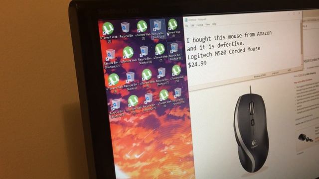 Logitech M500 Corded Mouse is Defective смотреть онлайн