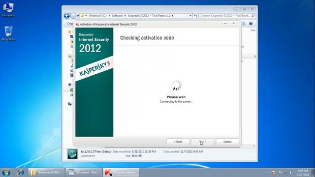 Activate Kaspersky Internet Security 2012 смотреть онлайн
