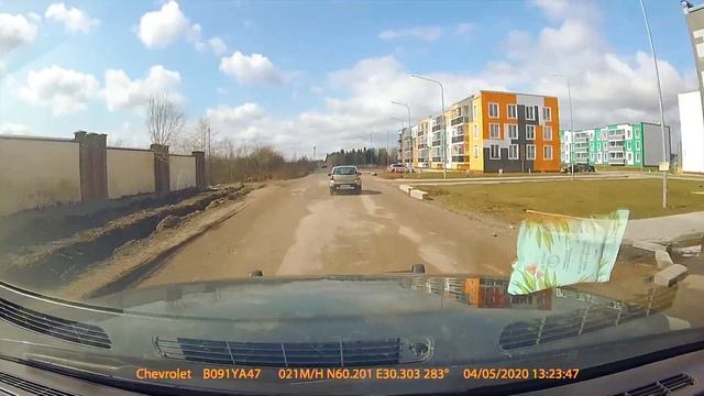 Комендантский пр - Агалатово и обратно через старую Приозерскую трассу май 2020 смотреть онлайн