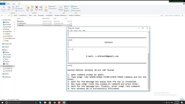 Windows 10 Activation 2017 | All Versions (October 2017) | activate windows 10 without product key смотреть онлайн