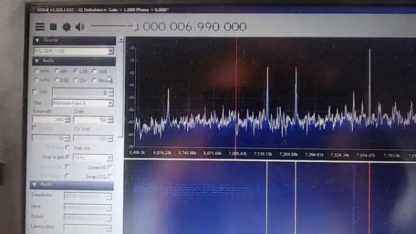 video receiver 100KHz-1.7GHz band full software radio RTL-SDR receiver RTL2832+R820T2