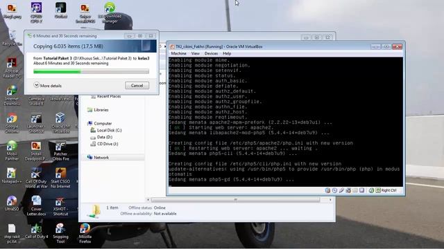 Konfigurasi Debian DNS , Web Mail , Web Server , Joomla смотреть онлайн