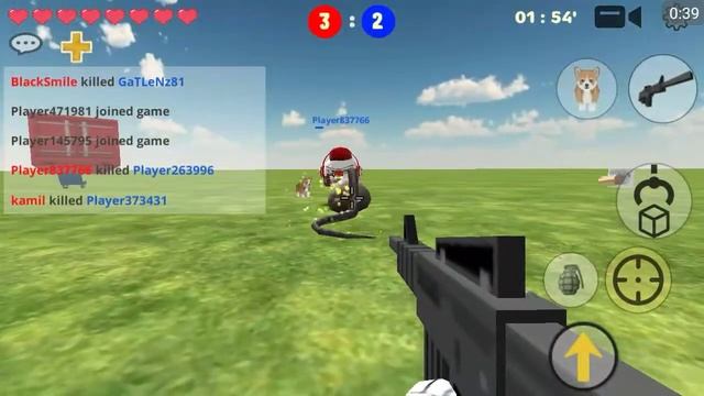 Memes War Multiplayer Sandbox . Первый бой . смотреть онлайн