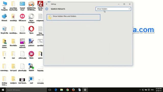 How to View hidden files folders windows 10 смотреть онлайн